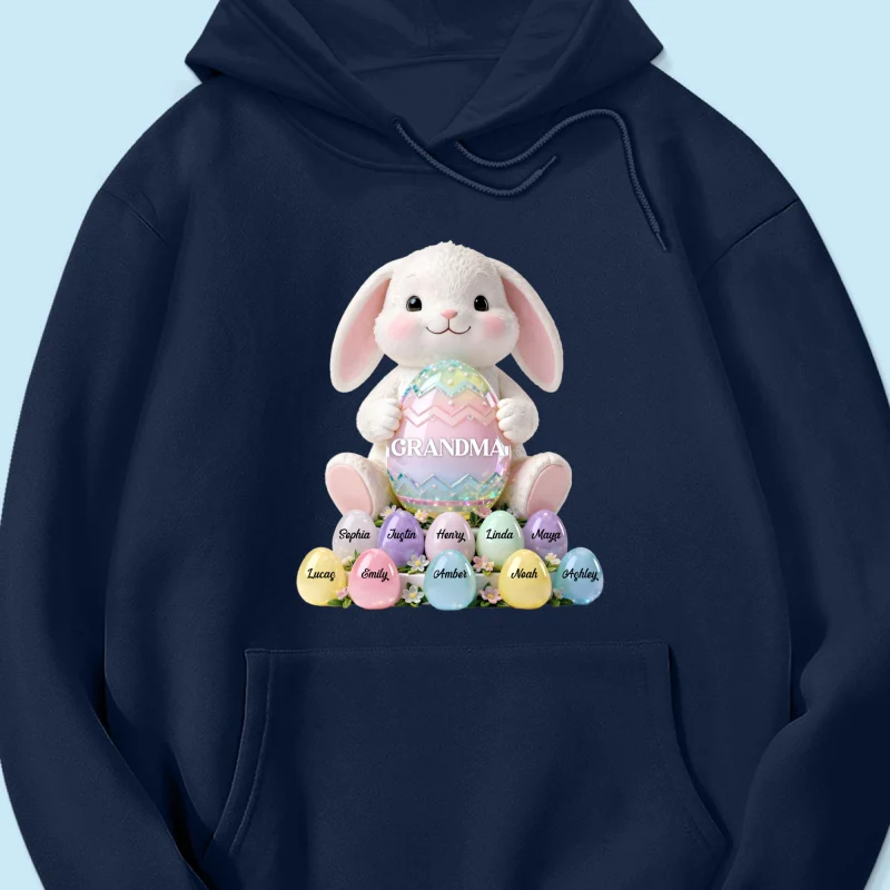 Bunny Grandma Easter - Personalized Shirt - Easter Gift for Grandma - Image 57
