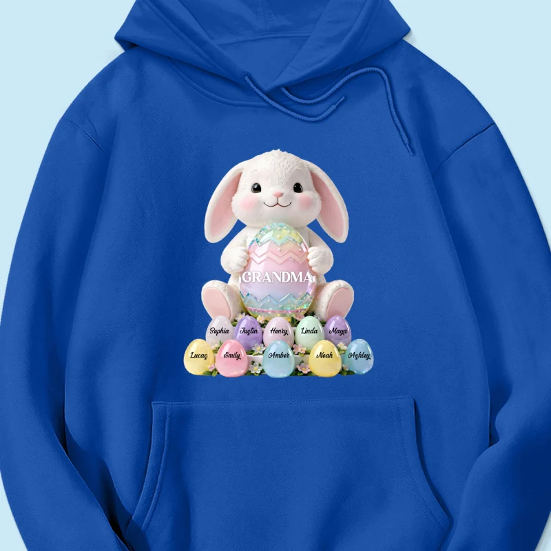 Bunny Grandma Easter - Personalized Shirt - Easter Gift for Grandma - Image 61