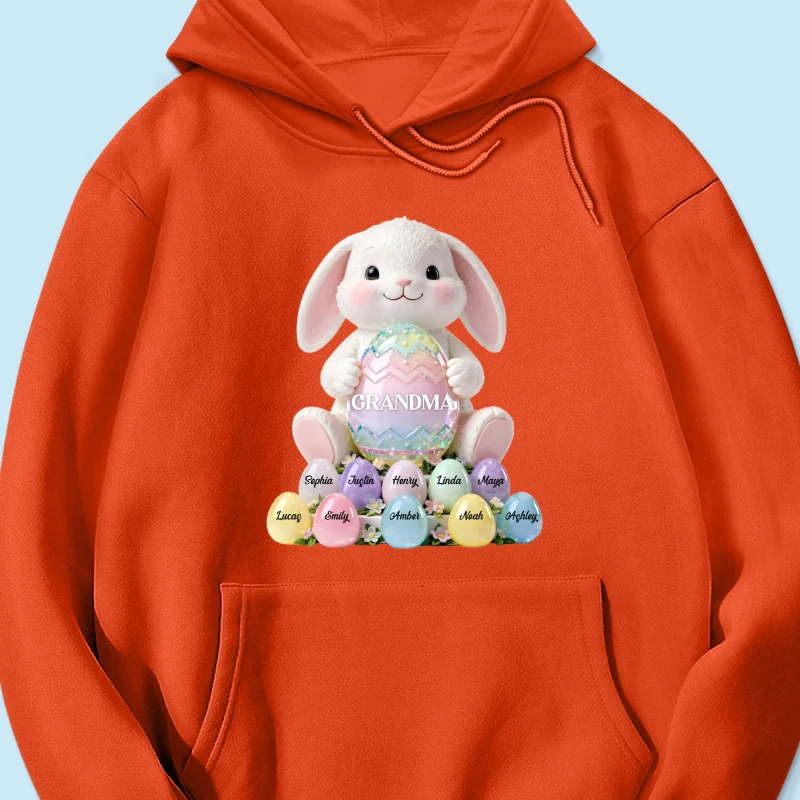 Bunny Grandma Easter - Personalized Shirt - Easter Gift for Grandma - Image 63