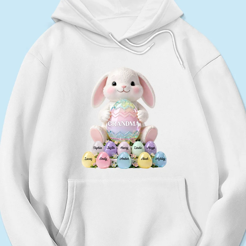 Bunny Grandma Easter - Personalized Shirt - Easter Gift for Grandma - Image 64