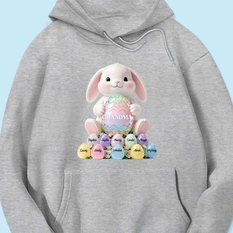 Bunny Grandma Easter - Personalized Shirt - Easter Gift for Grandma - Image 65