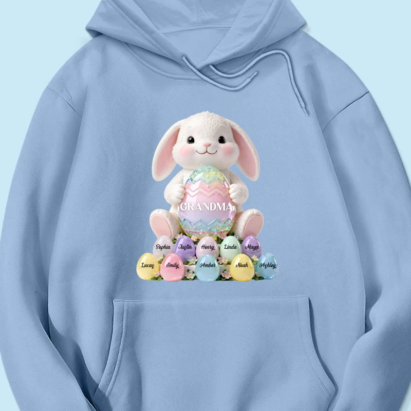 Bunny Grandma Easter - Personalized Shirt - Easter Gift for Grandma - Image 67