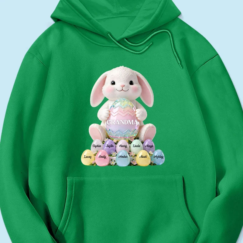 Bunny Grandma Easter - Personalized Shirt - Easter Gift for Grandma - Image 69