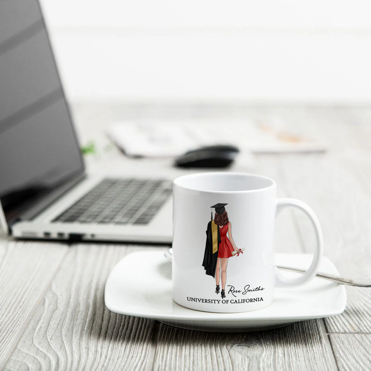 Call Me Master Bachelor Graduation Gift Personalized Mug - Image 4