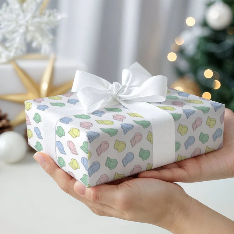 Cap Collection Gift Wrapping Paper - Image 5