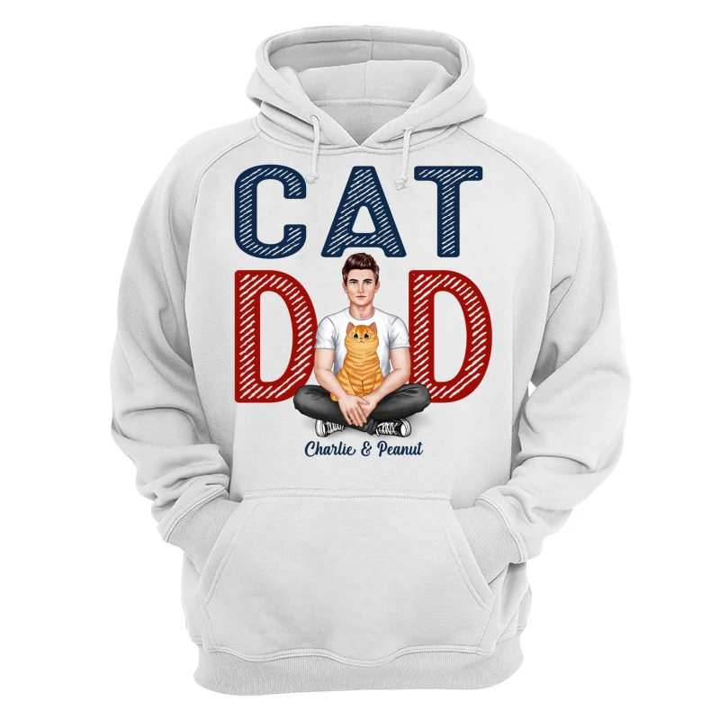Cat Dad Real Man Fluffy Cat Personalized Shirt - Image 13