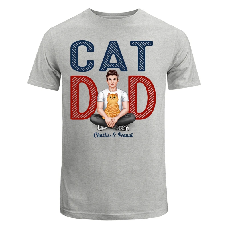 Cat Dad Real Man Fluffy Cat Personalized Shirt - Image 6