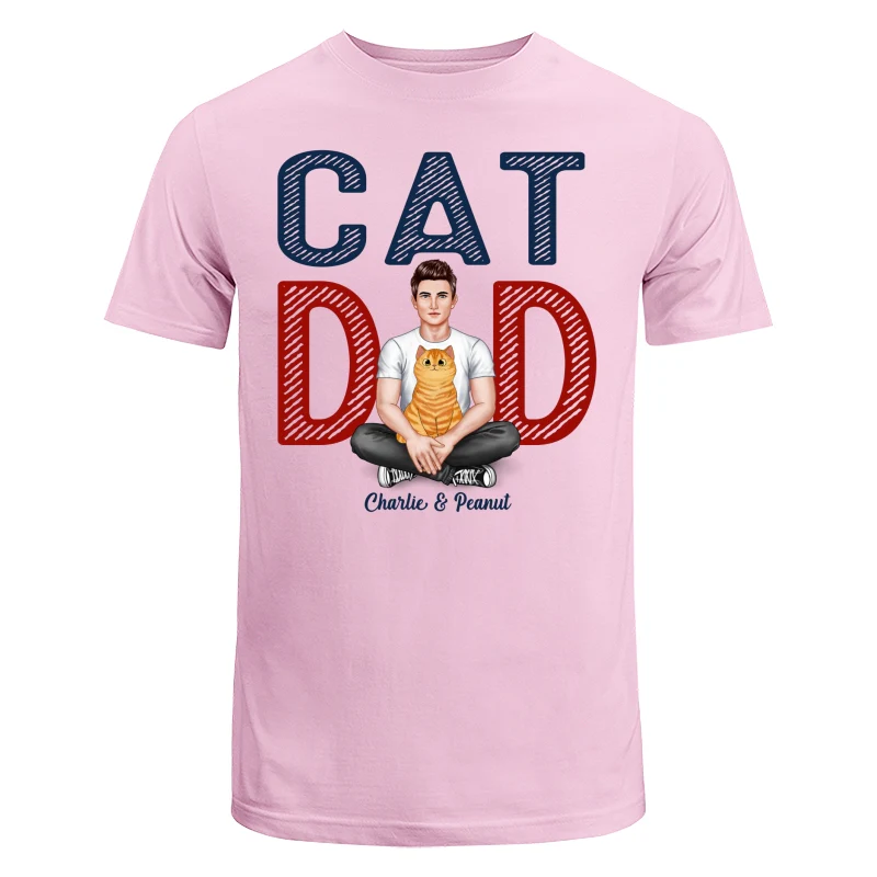 Cat Dad Real Man Fluffy Cat Personalized Shirt - Image 7