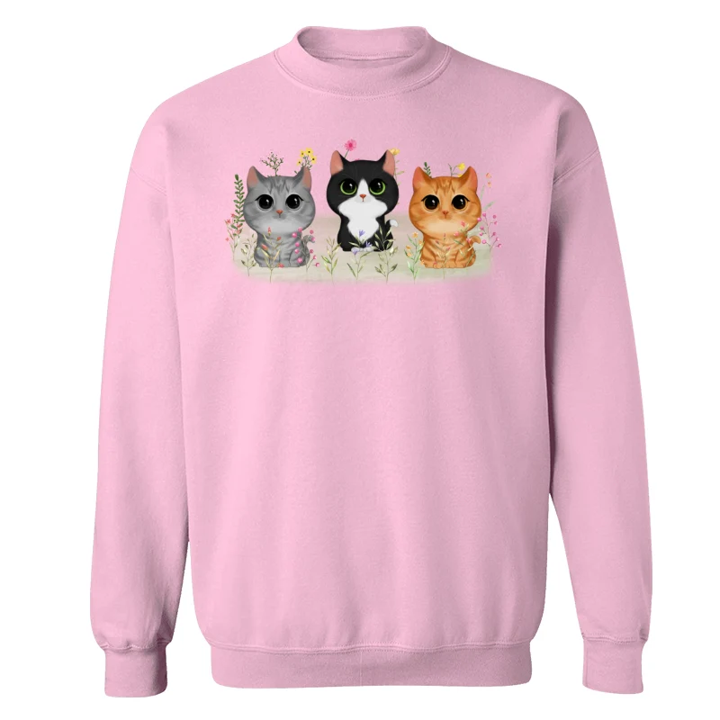 Cat Mom Cat Playing In Flower Bush Gift For Cat Lover Personalized Shirt - Image 19