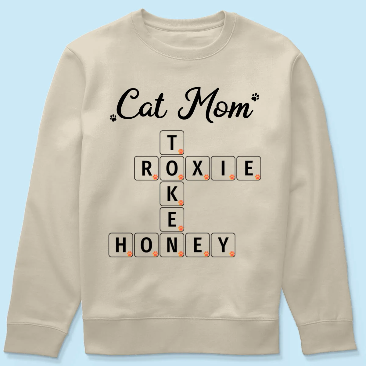 Cat Mom Dog Mom Fur Mama Unique Crossword Puzzle Personalized Shirt - Image 20