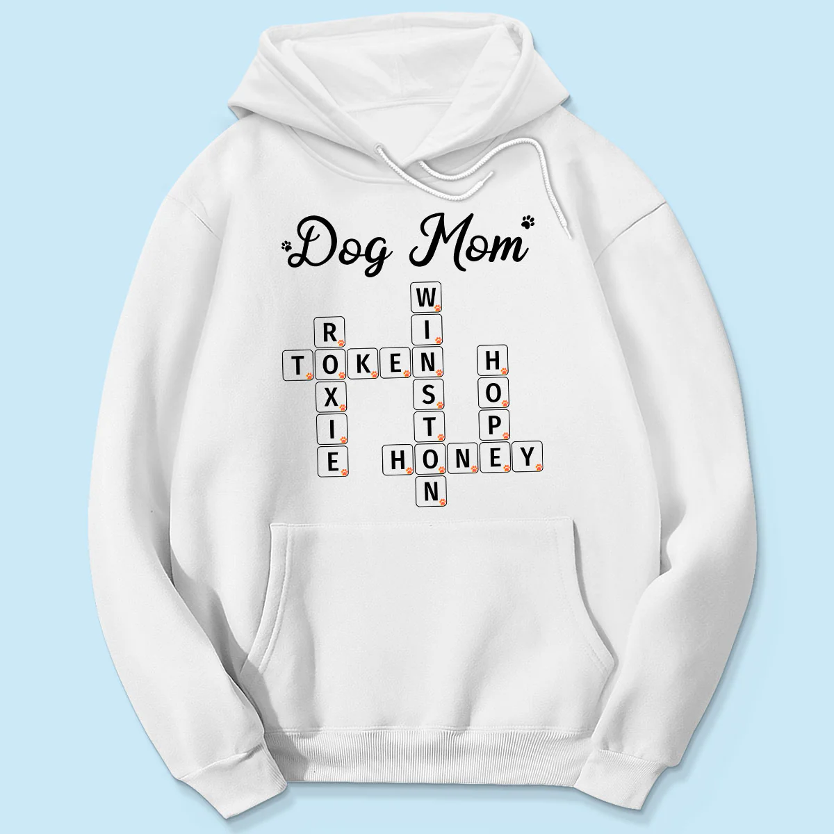 Cat Mom Dog Mom Fur Mama Unique Crossword Puzzle Personalized Shirt - Image 5