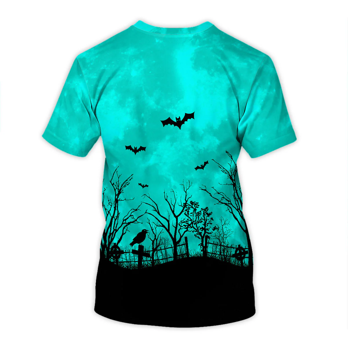 Cat Mom Halloween Moon Light Bat Tree Annoying Cat Personalized Shirt, Purrfect Costume for Cat Lover - Image 6