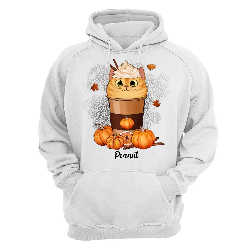 Cats In Pumpkin Spice Latte Fall Season Personalized Shirt - Image 14