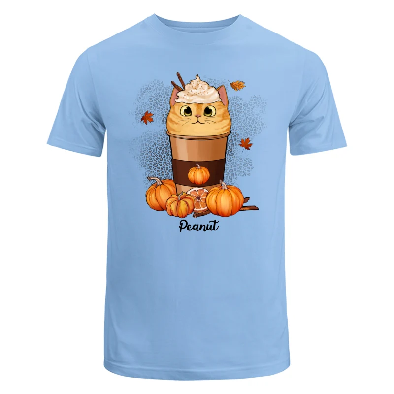 Cats In Pumpkin Spice Latte Fall Season Personalized Shirt - Image 8