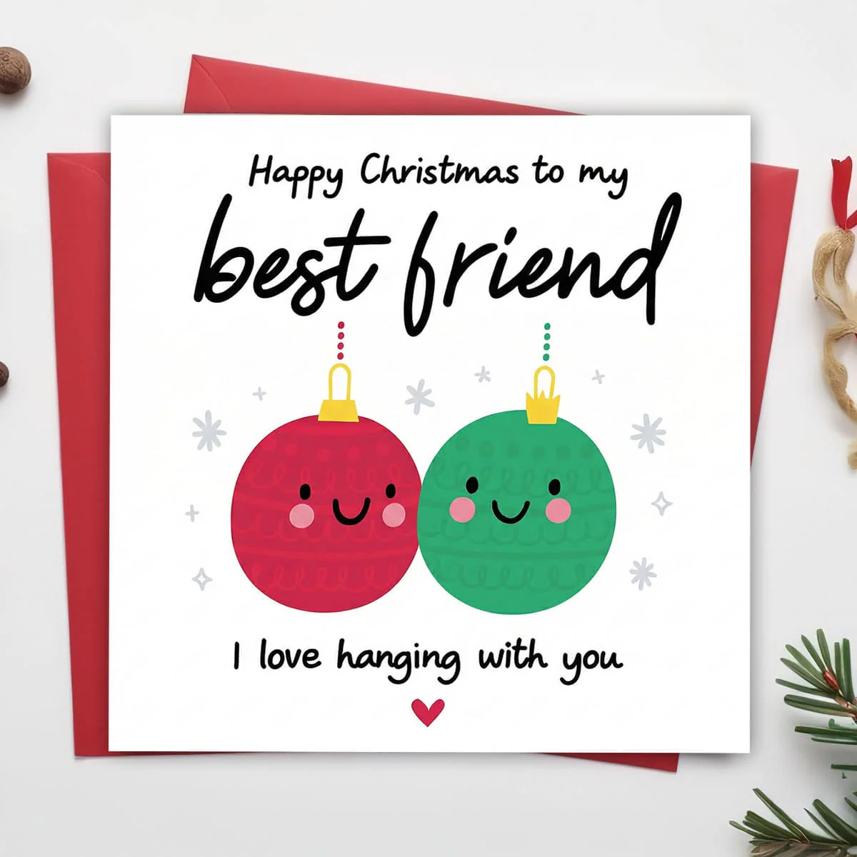 Christmas Best Friends Card - Image 9