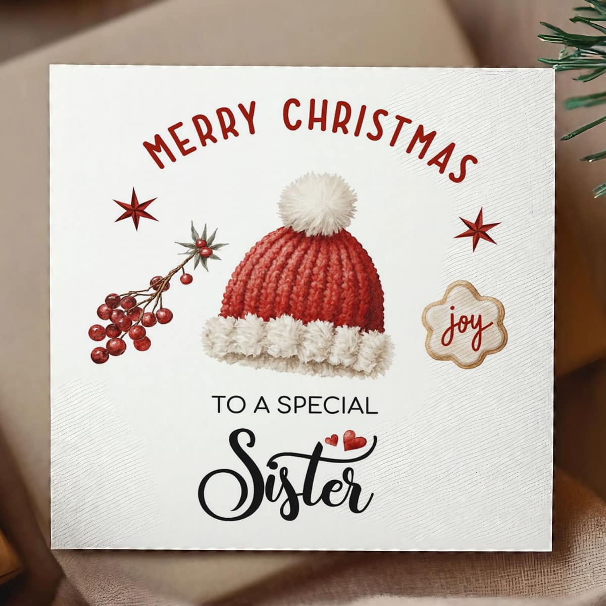 Christmas Card For Sister - Image 3