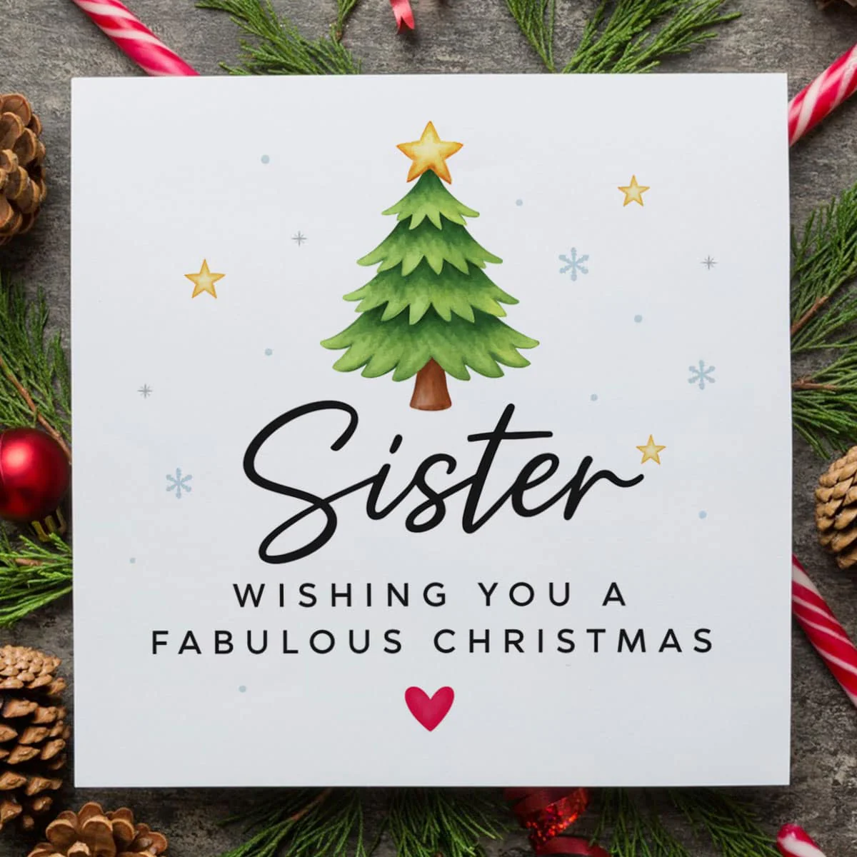 Christmas Card For Sister - Image 6