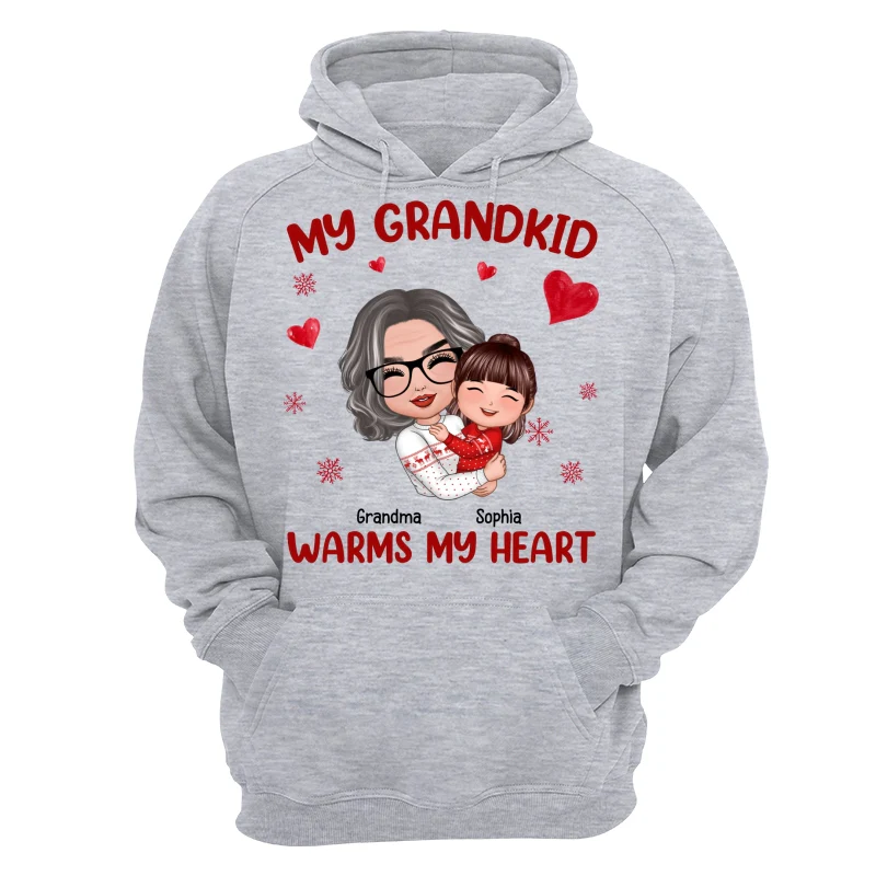 ?Early Christmas Sale 50% Off? Doll Grandma Hugging Kid Personalized Shirt - Image 11