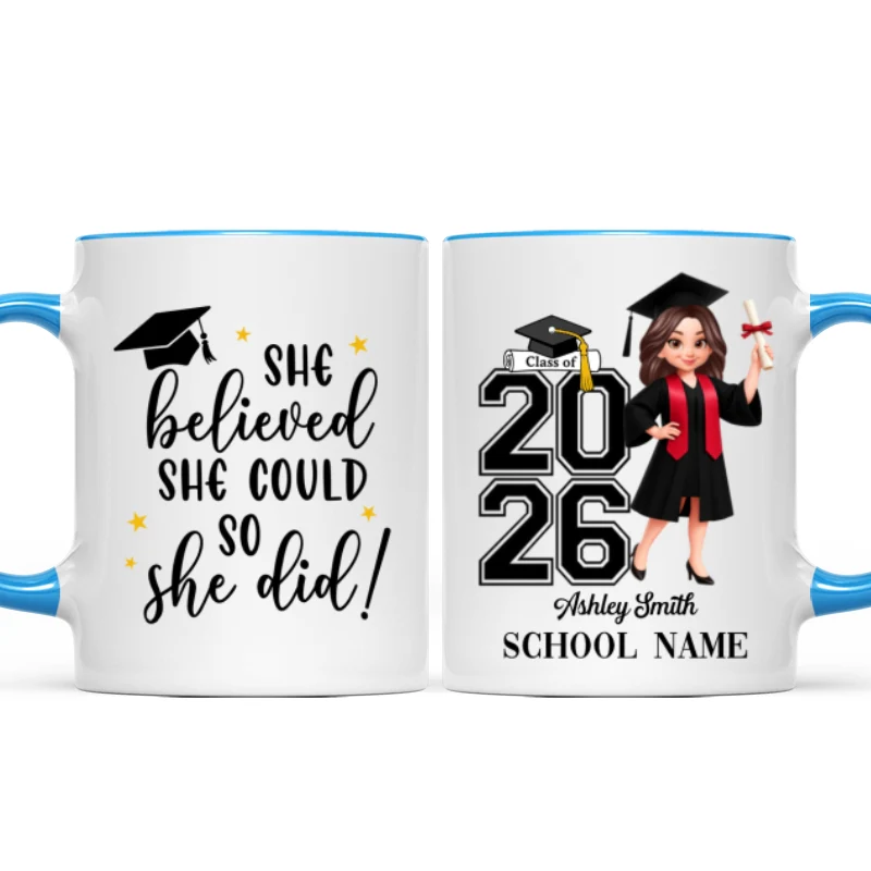 Class Of 2026 2027 Keepsake - Personalized Mug - Graduation Gift For Graduates, Daughter - Image 14