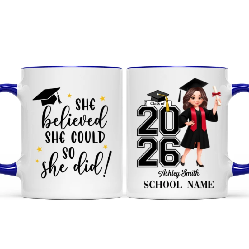 Class Of 2026 2027 Keepsake - Personalized Mug - Graduation Gift For Graduates, Daughter - Image 15