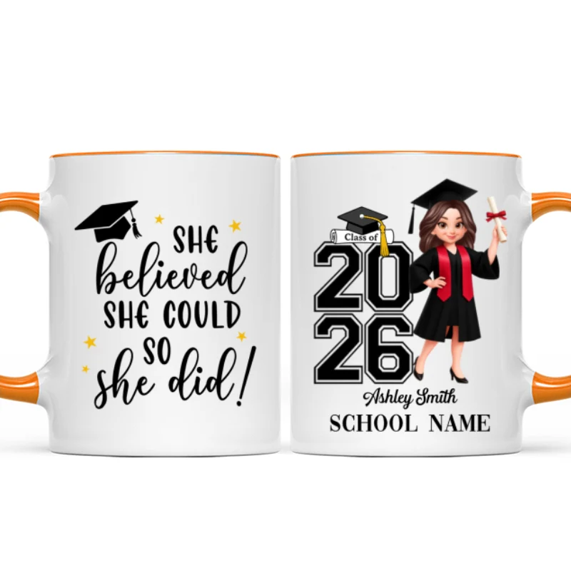 Class Of 2026 2027 Keepsake - Personalized Mug - Graduation Gift For Graduates, Daughter - Image 18