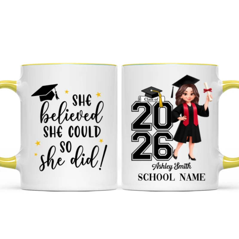 Class Of 2026 2027 Keepsake - Personalized Mug - Graduation Gift For Graduates, Daughter - Image 19
