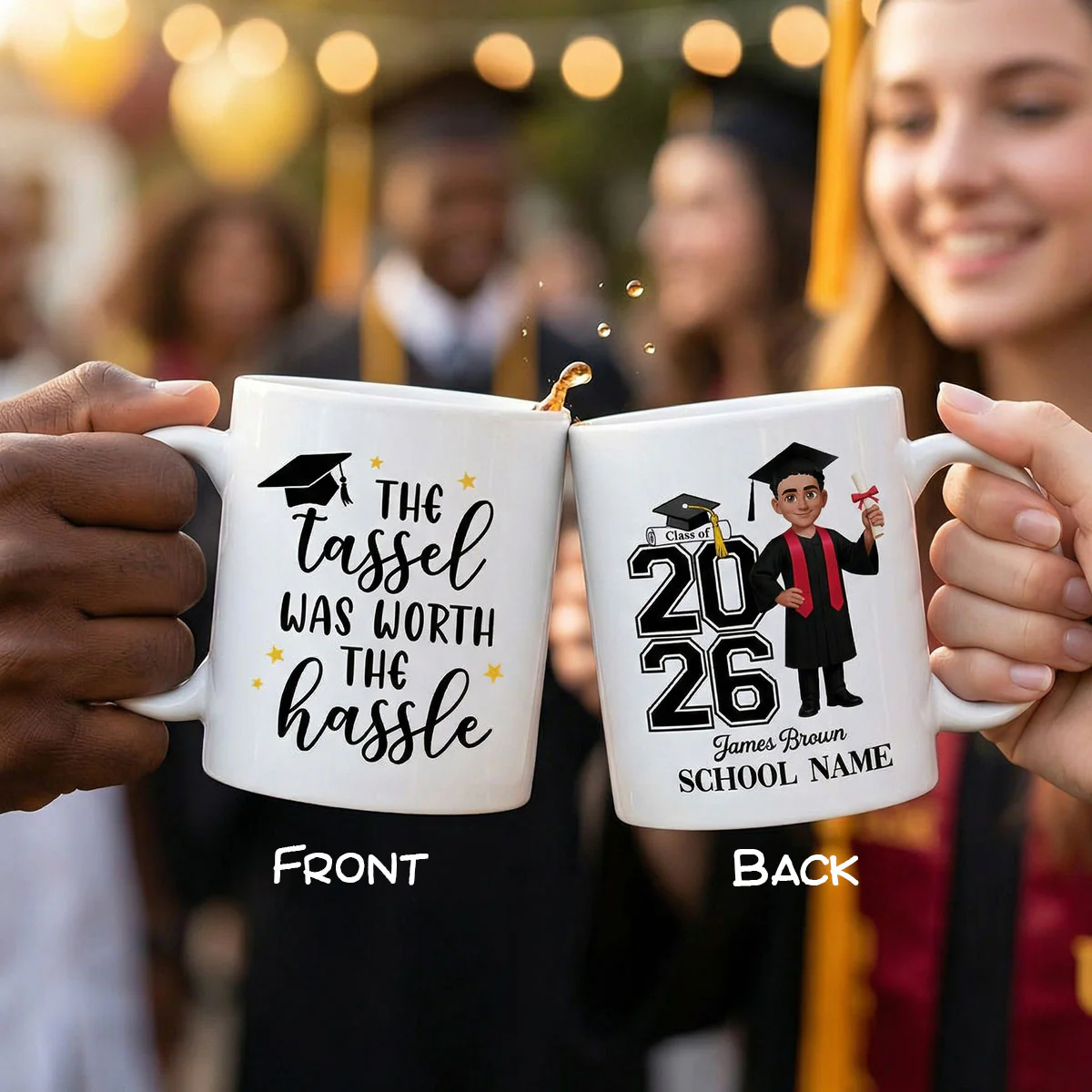 Class Of 2026 2027 Keepsake - Personalized Mug - Graduation Gift For Graduates, Daughter - Image 7
