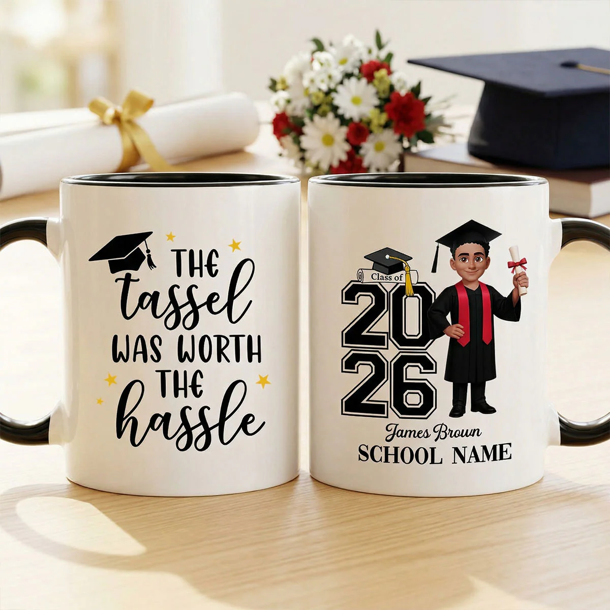 Class Of 2026 2027 Keepsake - Personalized Mug - Graduation Gift For Graduates, Daughter - Image 9
