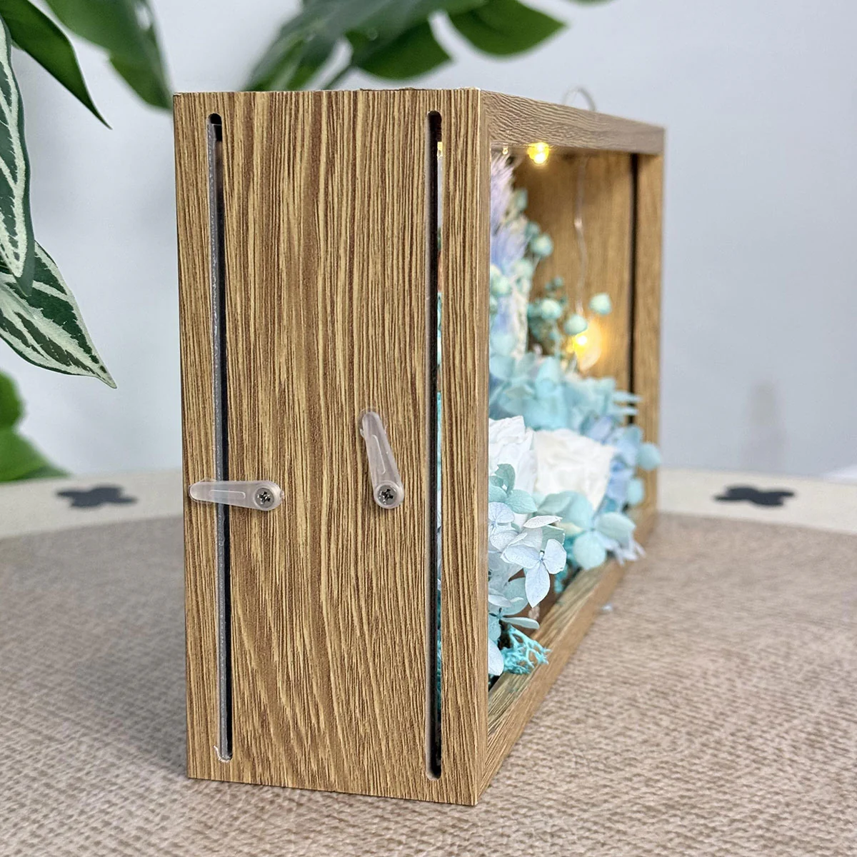 Class Of Year Senior Custom Photo - Personalized DIY Flower Shadow Box LED Night Light - Graduation Gift For Graduates, Daughter - Image 3