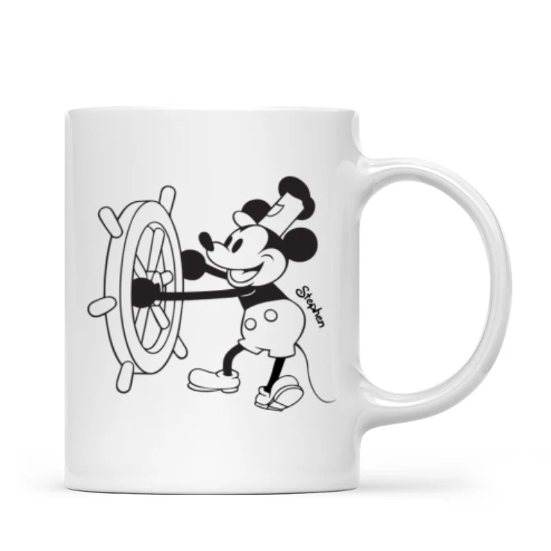 Classic Cartoon Character Retro Mug - Image 6