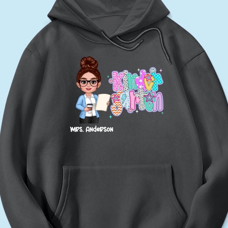 Colorful Preppy Style Teacher Custom Grade Personalized Shirt - Image 14