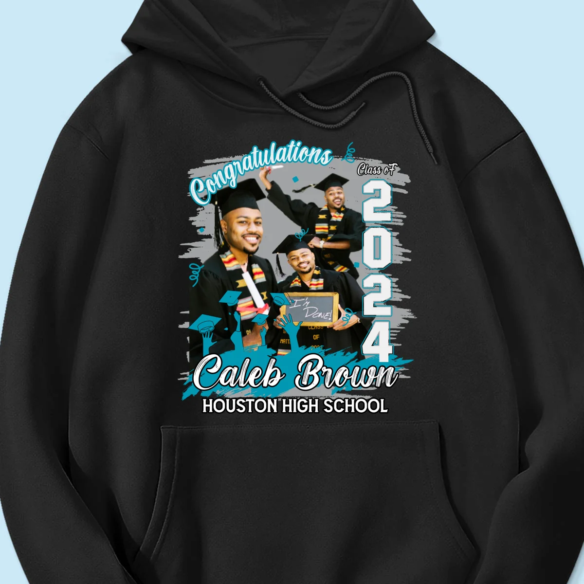 Congratulations Grad 2024 Photo Inserted Graduation Gift Personalized Shirt - Image 14