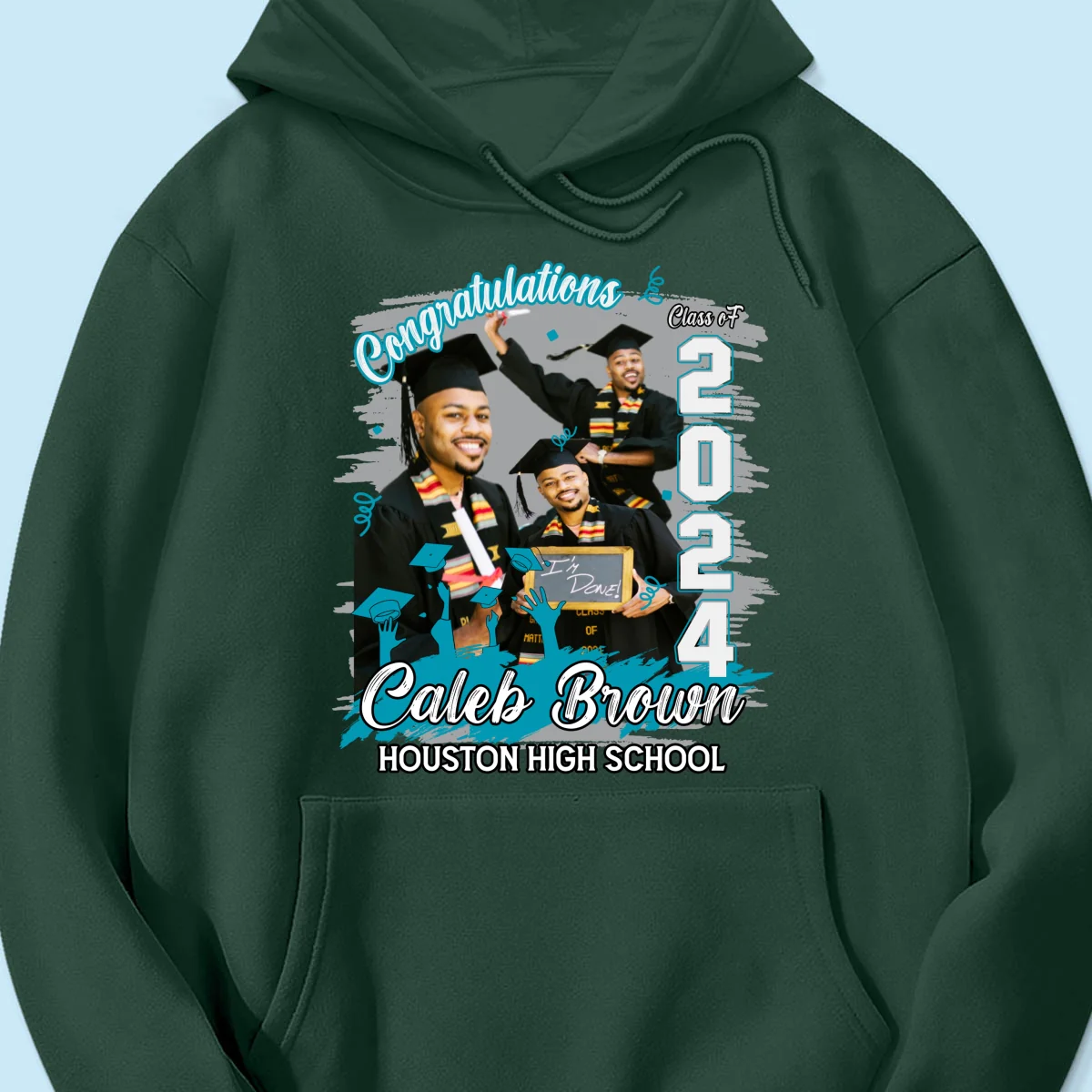 Congratulations Grad 2024 Photo Inserted Graduation Gift Personalized Shirt - Image 17