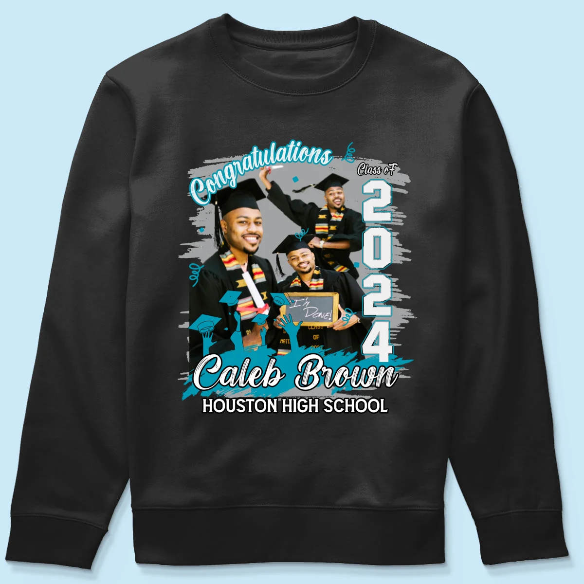 Congratulations Grad 2024 Photo Inserted Graduation Gift Personalized Shirt - Image 18