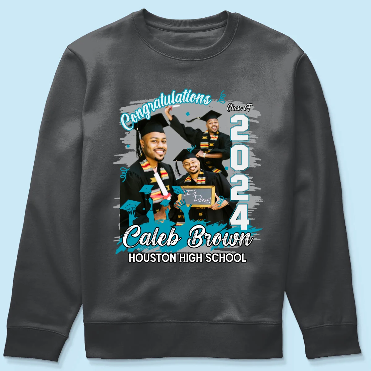 Congratulations Grad 2024 Photo Inserted Graduation Gift Personalized Shirt - Image 20