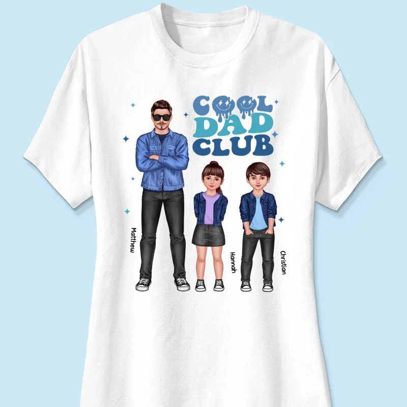 Cool Dad Club Personalized Shirt - Image 12