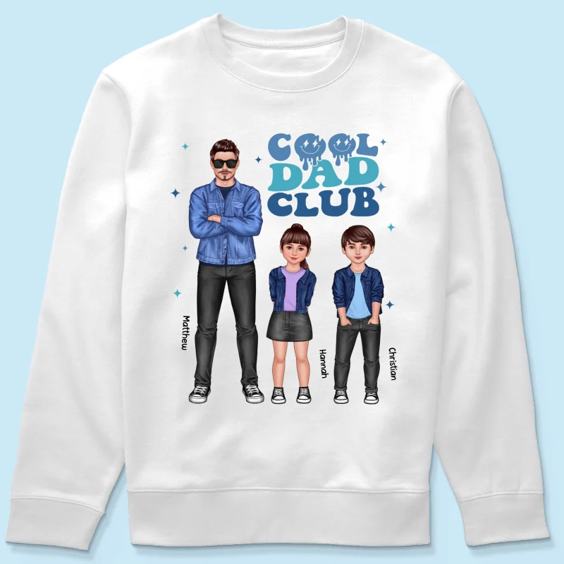 Cool Dad Club Personalized Shirt - Image 15