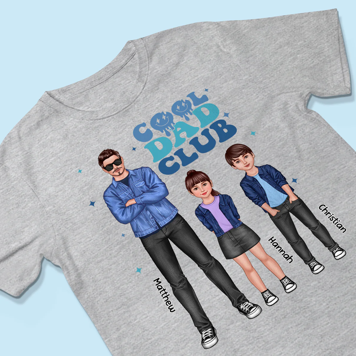 Cool Dad Club Personalized Shirt - Image 3