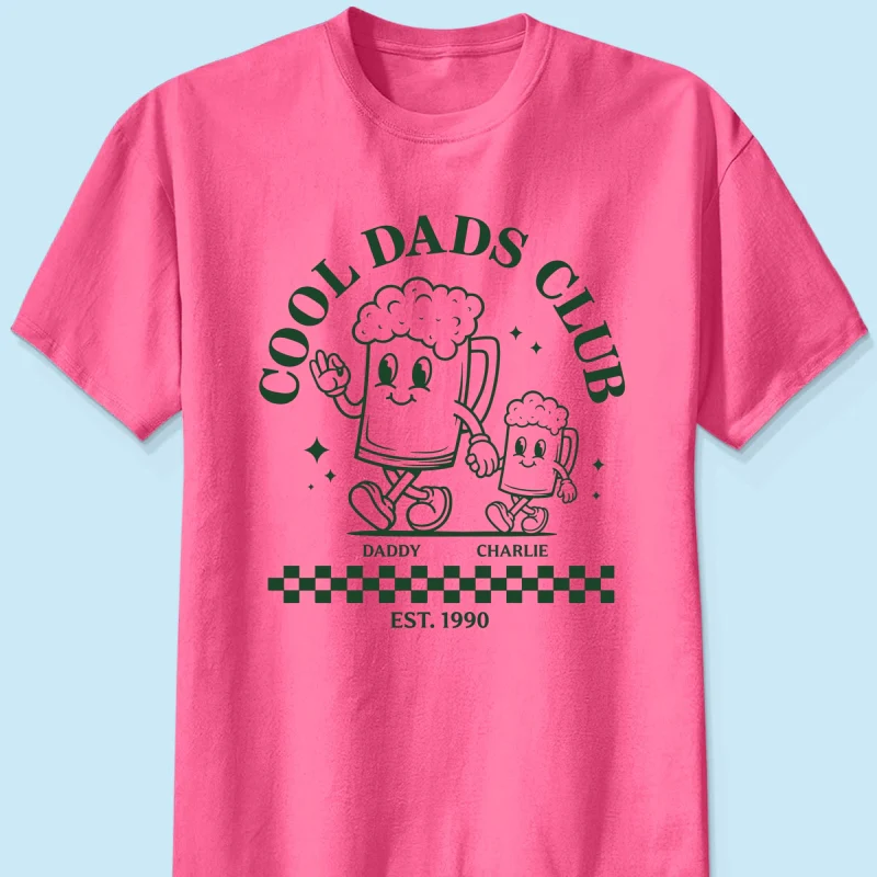 Cool Dads Club - Personalized Shirt - Funny Father's Day Shirt For Dad - Image 16