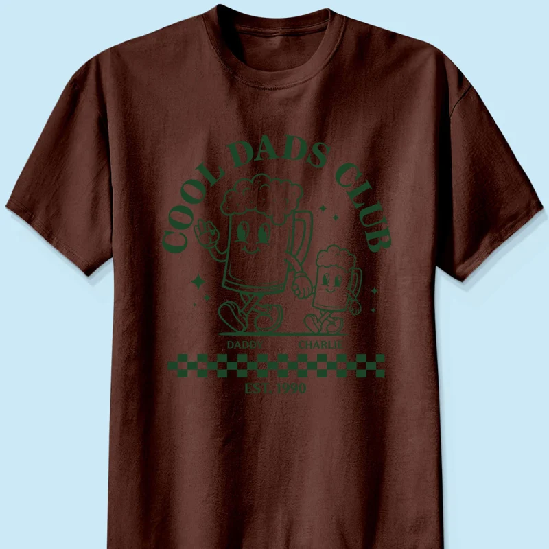 Cool Dads Club - Personalized Shirt - Funny Father's Day Shirt For Dad - Image 25
