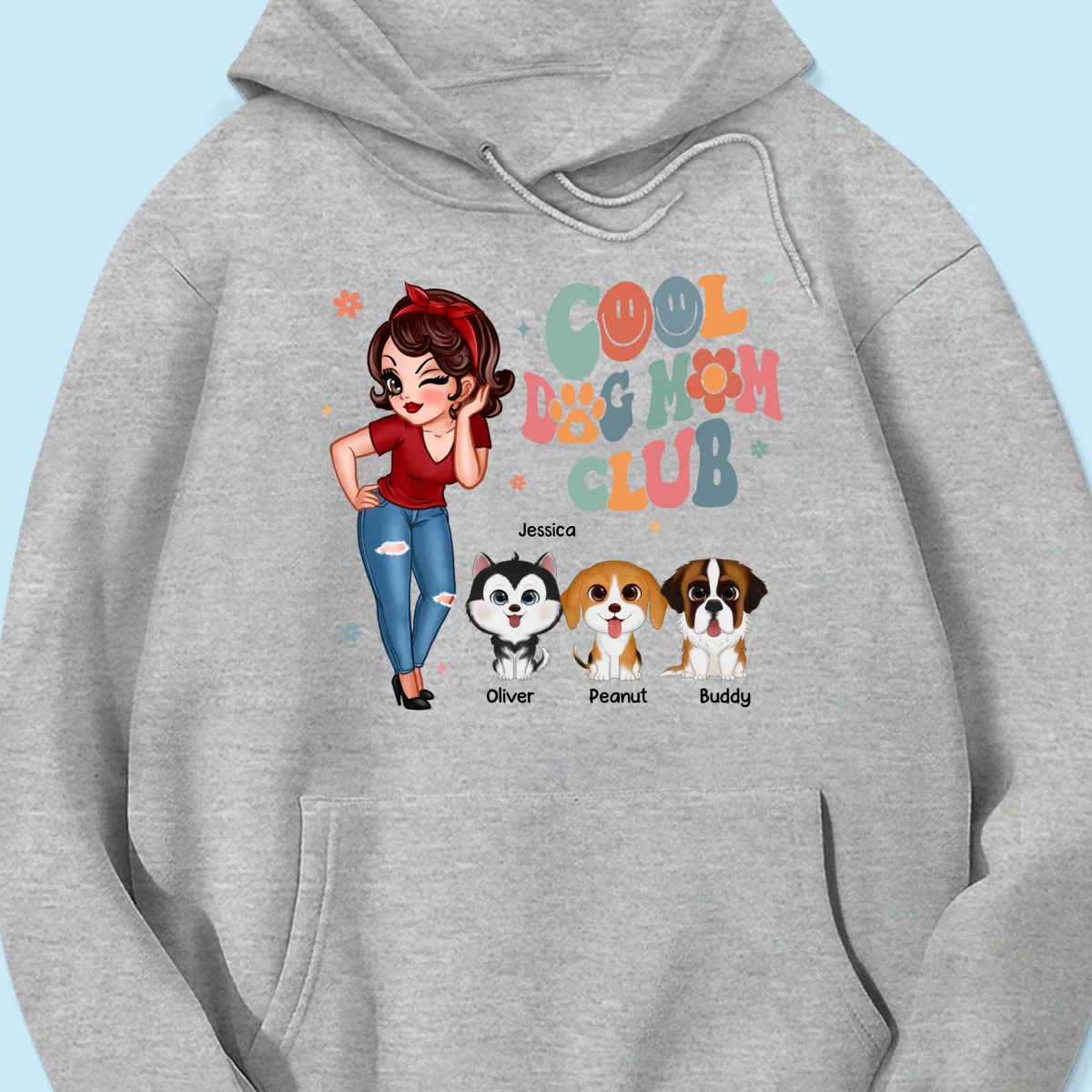 Cool Dog Mom Club Personalized Shirt - Image 16