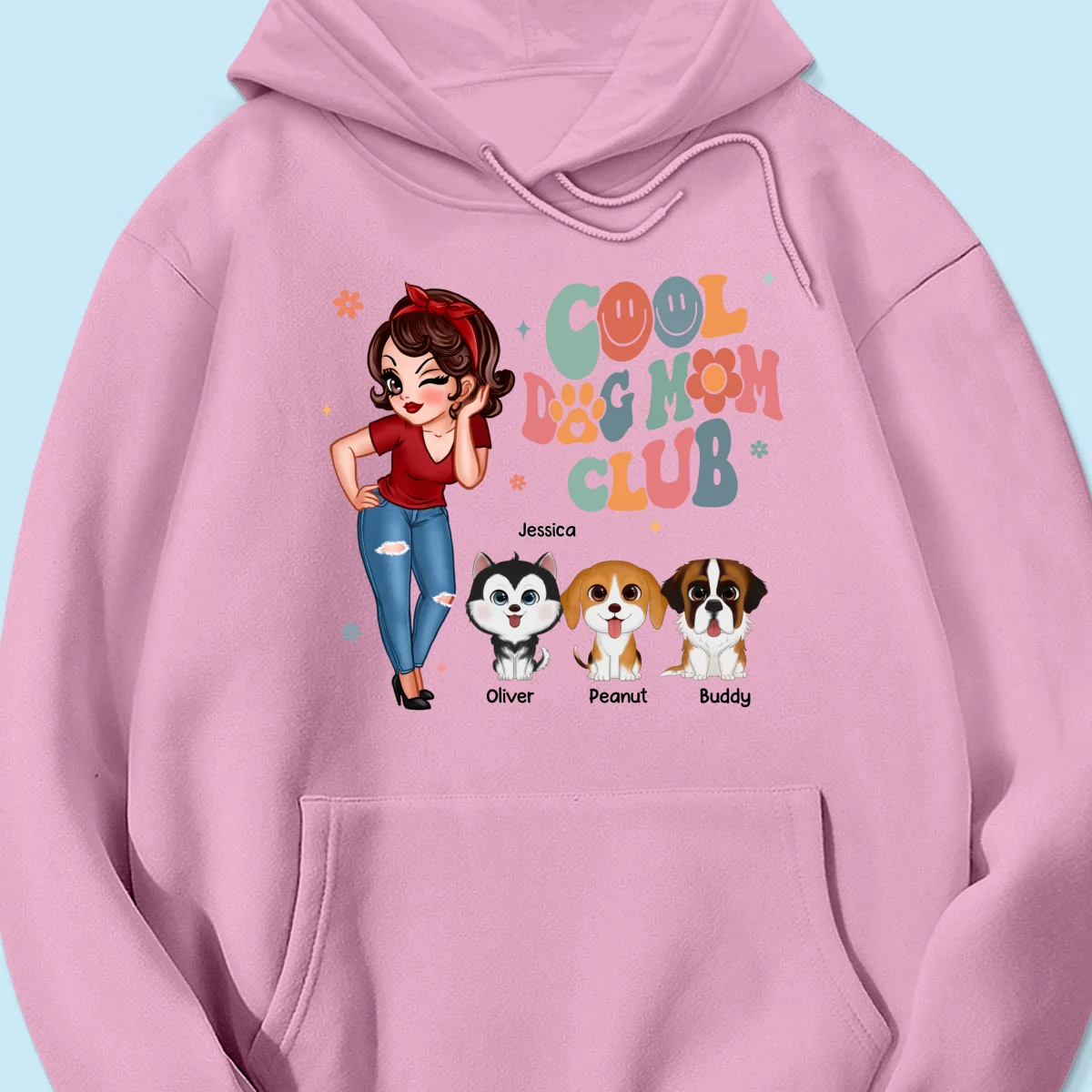 Cool Dog Mom Club Personalized Shirt - Image 17