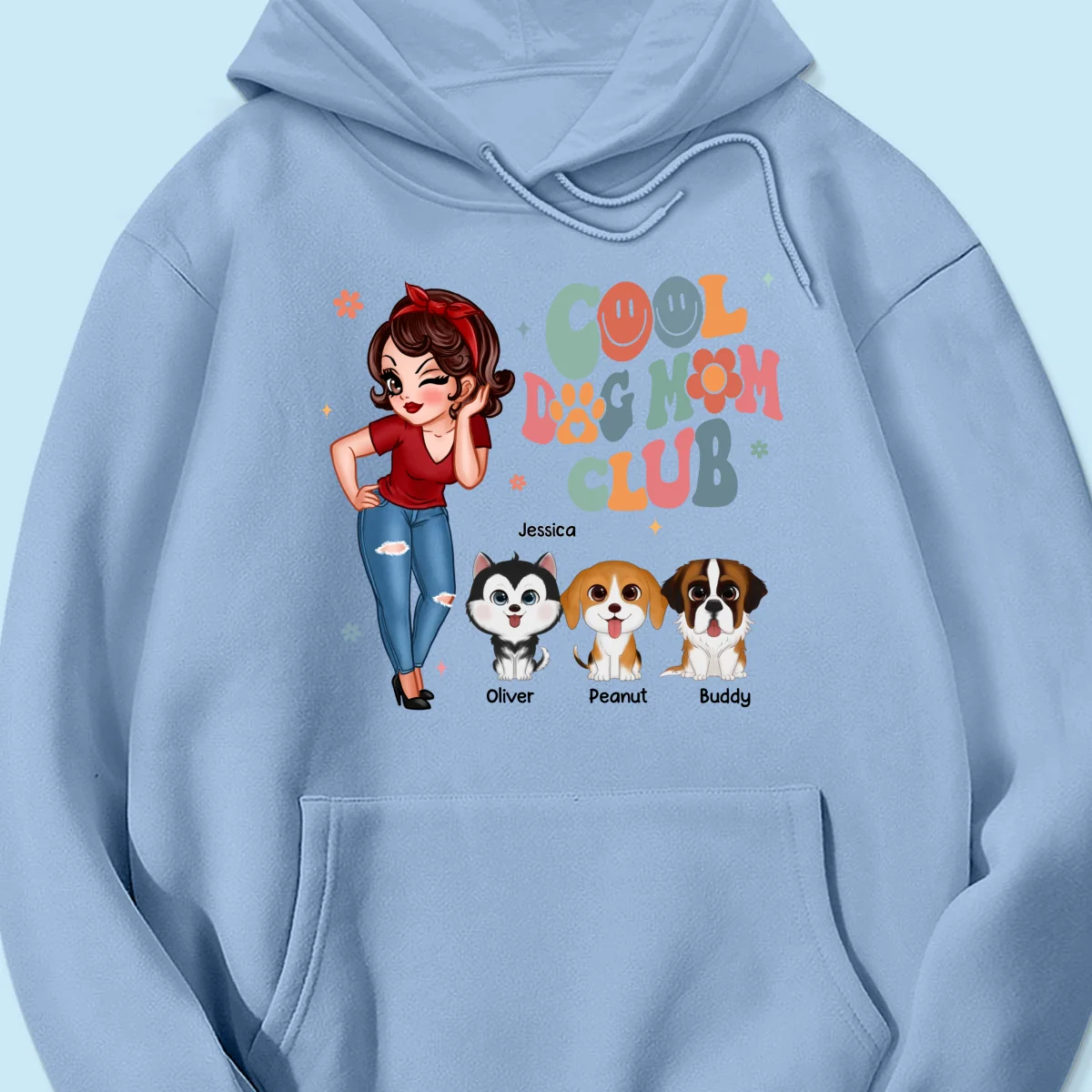 Cool Dog Mom Club Personalized Shirt - Image 18