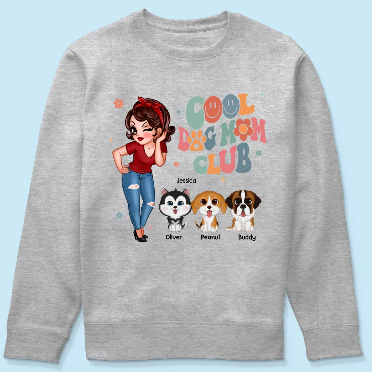 Cool Dog Mom Club Personalized Shirt - Image 20