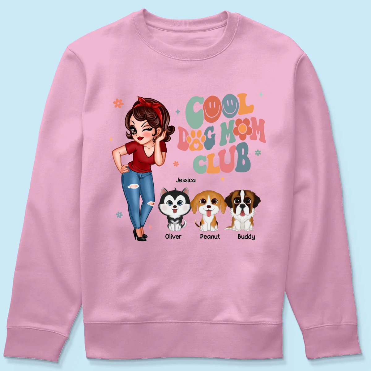 Cool Dog Mom Club Personalized Shirt - Image 21