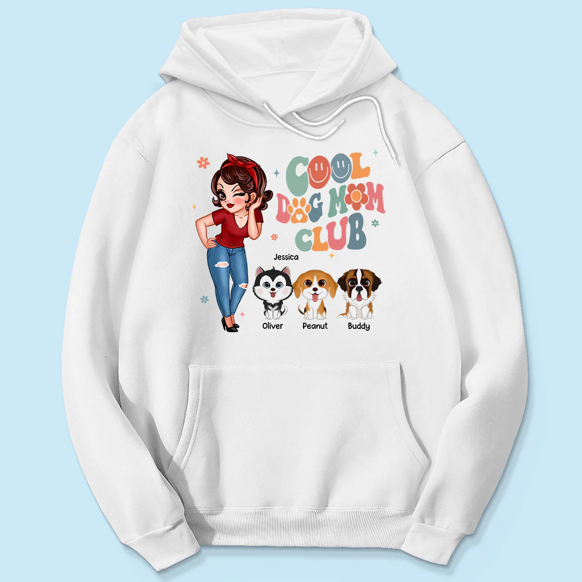 Cool Dog Mom Club Personalized Shirt - Image 5