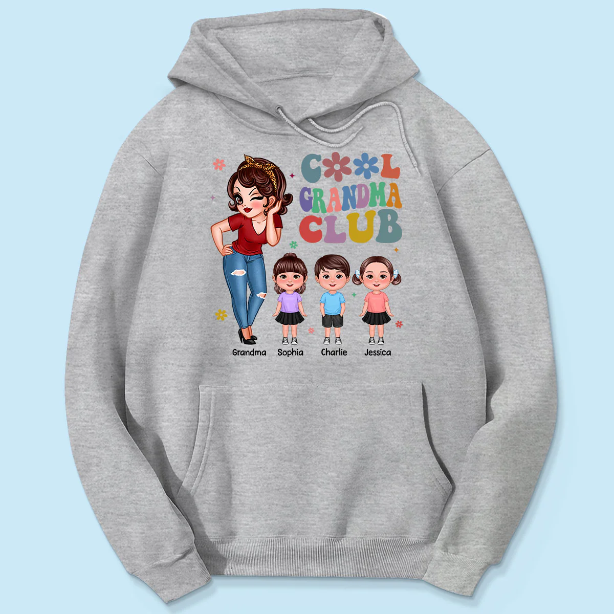 Cool Grandma Club - Personalized Shirt - Gift For Grandma - Image 10