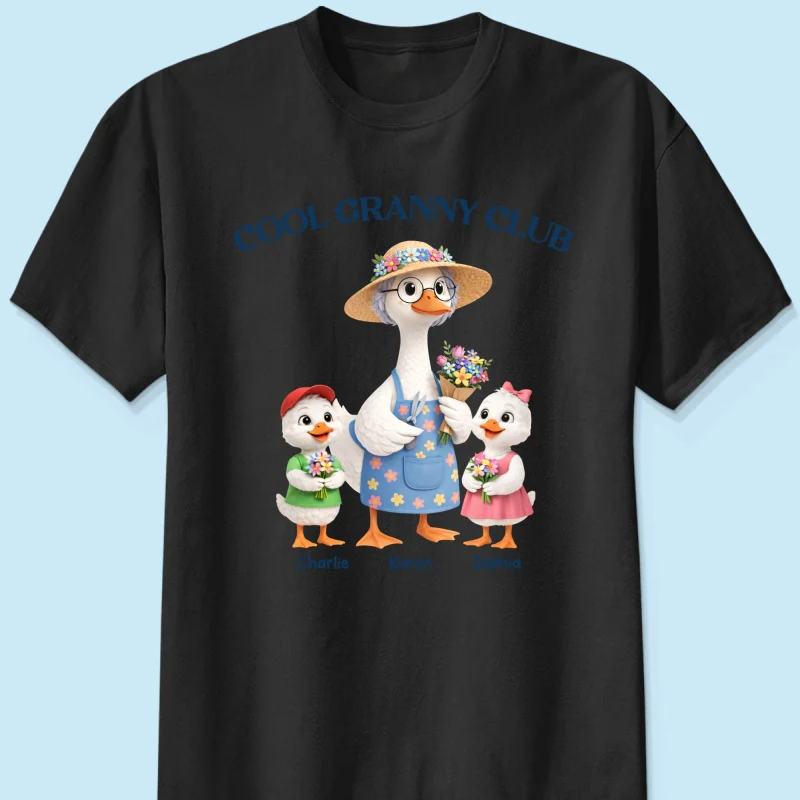 Cool Granny Club - Personalized Shirt - Heartfelt Gift For Grandma - Image 10