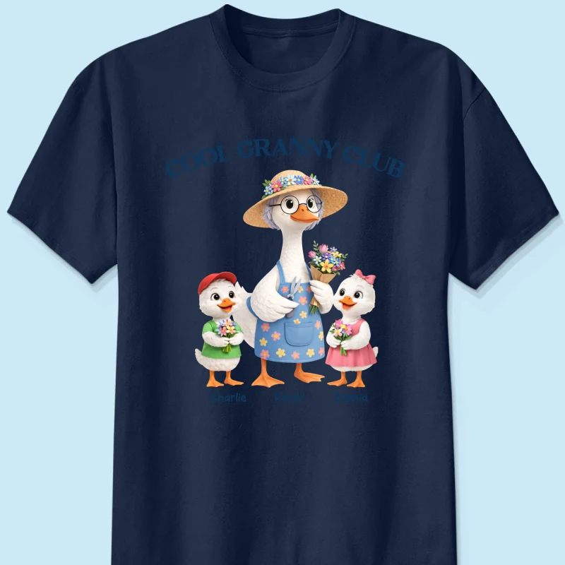 Cool Granny Club - Personalized Shirt - Heartfelt Gift For Grandma - Image 11
