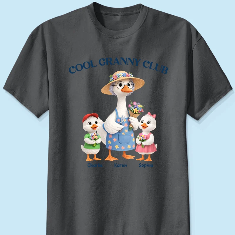 Cool Granny Club - Personalized Shirt - Heartfelt Gift For Grandma - Image 12